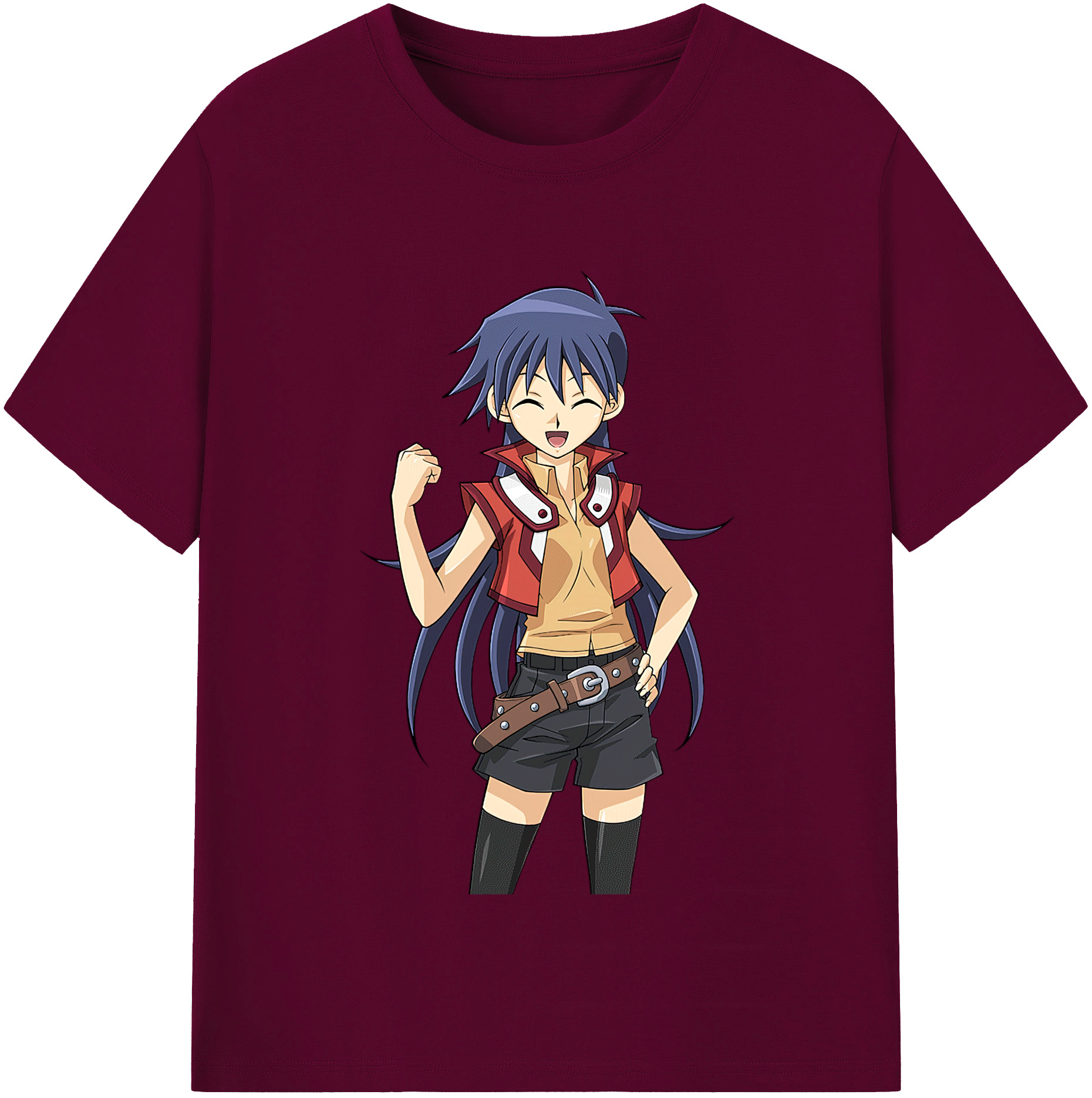 （画像用） 遊☆戯☆王 Yu-Gi-Oh! レディースカジュアルプリントTシャツ（綿100％）